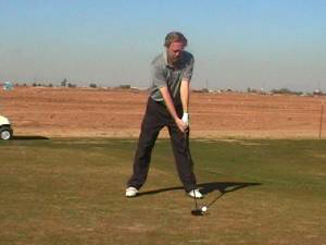 address the ball